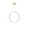 Suspensions Aluminium Doré LED 1 Rio