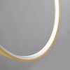 Suspensions Aluminium Doré LED 1 Rio