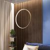 Suspensions Aluminium Doré LED 1 Rio