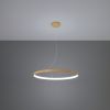 Lustres Aluminium Doré LED 1 Rio