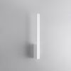 Appliques murales Aluminium Blanc LED 1 Lahti
