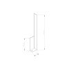 Appliques murales Aluminium Doré LED 1 Lahti