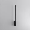 Appliques murales Aluminium Noir LED 1 Lahti
