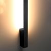 Appliques murales Aluminium Noir LED 1 Lahti