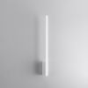 Appliques murales Aluminium Blanc LED 1 Lahti