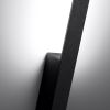 Appliques murales Aluminium Noir LED 1 Lahti