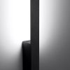 Appliques murales Aluminium Noir LED 1 Lahti
