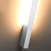 Appliques murales Aluminium Blanc LED 1 Sappo