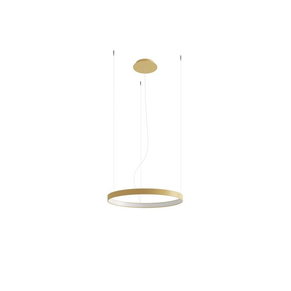 Lustres Aluminium Doré LED 1 Rio