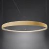 Lustres Aluminium Doré LED 1 Rio