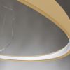 Lustres Aluminium Doré LED 1 Rio
