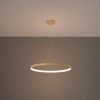 Lustres Aluminium Doré LED 1 Rio