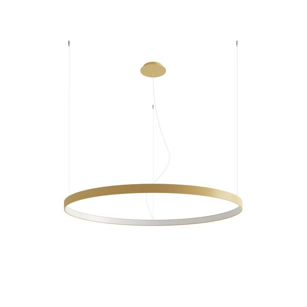 Lustres Aluminium Doré LED 1 Rio