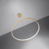 Lustres Aluminium Doré LED 1 Rio