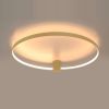 Plafonniers Aluminium Doré LED 1 Rio