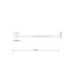 Plafonniers Aluminium Doré LED 1 Rio