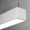 Suspensions Aluminium Blanc LED 1 Pinne