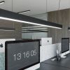 Suspensions Aluminium Blanc LED 1 Pinne