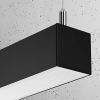 Suspensions Aluminium Noir LED 1 Pinne