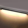 Appliques murales Aluminium Noir LED 1 Pinne
