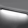 Appliques murales Aluminium Noir LED 1 Pinne