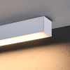 Plafonniers Aluminium Blanc LED 1 Pinne