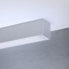 Plafonniers Aluminium Gris LED 1 Pinne