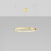Lustres Aluminium Doré LED 1 Rio