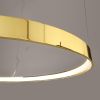 Lustres Aluminium Doré LED 1 Rio