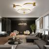 Plafonniers Aluminium Doré LED 1 Rio