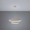 Lustres Aluminium Doré LED 2 Rio