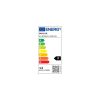 Lustres Aluminium Noir LED 1 Risa