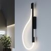 Appliques murales Aluminium Noir LED 1 Galakse