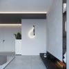 Appliques murales Aluminium Noir LED 1 Galakse