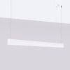 Suspensions Aluminium Blanc LED 1 Farge