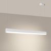 Suspensions Aluminium Blanc LED 1 Farge