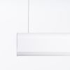 Suspensions Aluminium Blanc LED 1 Farge