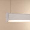 Suspensions Aluminium Blanc LED 1 Farge