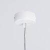 Suspensions Aluminium Blanc LED 1 Farge