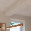 Suspensions Aluminium Doré LED 1 Farge