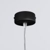 Suspensions Aluminium Noir LED 1 Farge