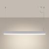 Suspensions Aluminium Blanc LED 1 Farge