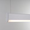 Suspensions Aluminium Blanc LED 1 Farge