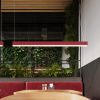 Suspensions Aluminium Rose LED 1 Farge