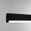 Suspensions Aluminium Noir LED 1 Farge
