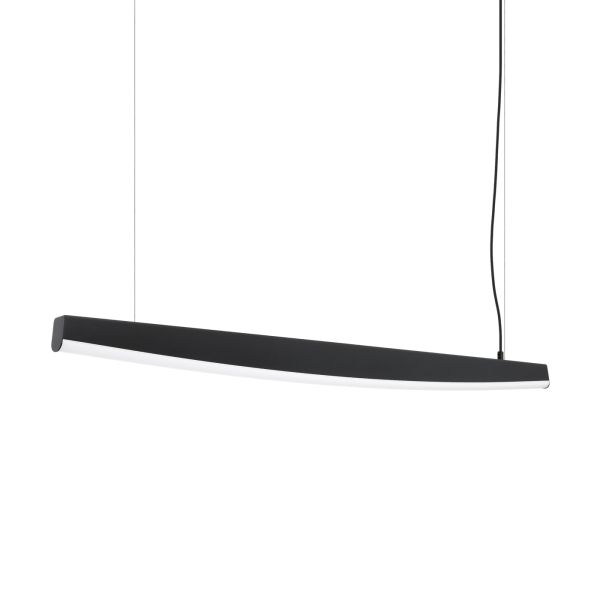 Suspensions Acier Noir LED 1 Jorun