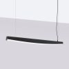 Suspensions Acier Noir LED 1 Jorun