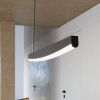 Suspensions Acier Noir LED 1 Jorun