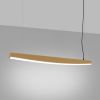 Suspensions Acier Doré LED 1 Jorun