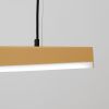 Suspensions Acier Doré LED 1 Jorun